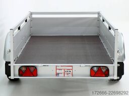 Koch-Anhänger U4 250X125X45CM 750KG TIEFLADER