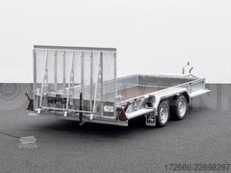 Variant 3518 M4 | MAXI LOAD 400X180CM 3500KG BAUMASCHINENANHÄNGER | RAMPE