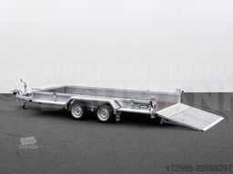 Variant 3518 M4 | MAXI LOAD 400X180CM 3500KG BAUMASCHINENANHÄNGER | RAMPE
