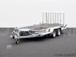 Variant 3518 M4 | MAXI LOAD 400X180CM 3500KG BAUMASCHINENANHÄNGER | RAMPE