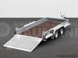 Variant 3518 M4 | MAXI LOAD 400X180CM 3500KG BAUMASCHINENANHÄNGER | RAMPE