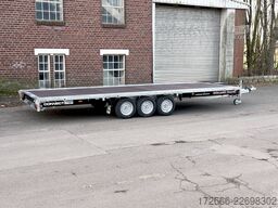 Brian James Trailers CONNECT 476-5522-35-3-12 | TRIDEM 550X229CM 3500KG HOCHLADER | SCHWARZ
