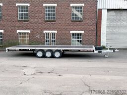 Brian James Trailers CONNECT 476-5522-35-3-12 | TRIDEM 550X229CM 3500KG HOCHLADER | SCHWARZ