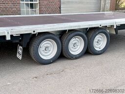 Brian James Trailers CONNECT 476-5522-35-3-12 | TRIDEM 550X229CM 3500KG HOCHLADER | SCHWARZ