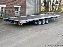 Brian James Trailers CONNECT 476-5522-35-3-12 | TRIDEM 550X229CM 3500KG HOCHLADER | SCHWARZ