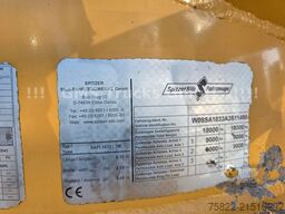 MERCEDES-BENZ Actros 2548 /Spitzer Silo Food Getreide /LKW+ANH