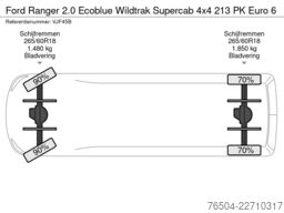 Ford Ranger 2.0 Ecoblue Wildtrak Supercab 4x4 213 PK...