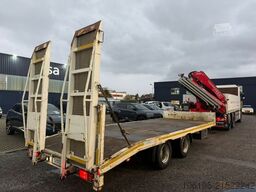 BLOMENRÖHR 688/18000 Tieflader/Bagger Transporter/Pritsche