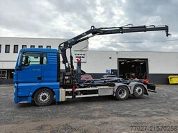 MAN TGX 26.400 Container Hyvalift Crane HIAB 144