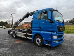 MAN TGX 26.400 Container Hyvalift Crane HIAB 144