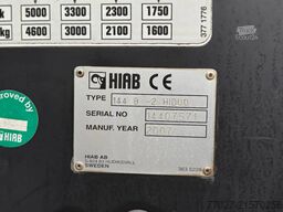 MAN TGX 26.400 Container Hyvalift Crane HIAB 144