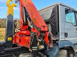 MAN TGM 18.290 Container JIMECA + Crane Palfinger P...