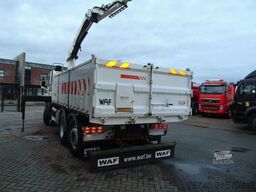 Scania P360 6X2 + HMF 1420 K2 + REMOTE + TIPPER + EURO 5