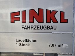 Finkl VAT 3.5T Livestock trailer - 7.07M2 - NEW -