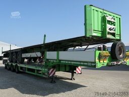 KRONE SD, 2x Liftachse, Rungen, Luftfederung, BPW