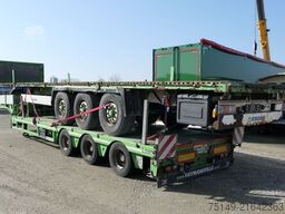 KRONE SD, 2x Liftachse, Rungen, Luftfederung, BPW