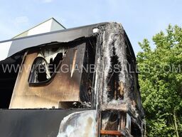 Van Hool EX 16 M / Fire damaged / Seats available