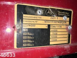Mercedes-Benz SK 2631 6x4 Manual Full Steel Suspension Big axle!