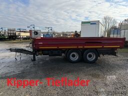  TK14  14,4 t Tandemkipper- Tieflader Breitbereifung