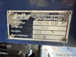 Mercedes-Benz Atego 1524 4x2 Jotha Combicon 85SV