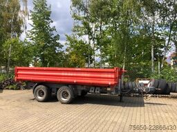 Möslein TTD 19 Schwebheim  19 t Tandemkipper- Tieflader, Breitbereifung