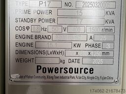 Perkins 403A-15G2 - 17 kVA Generator - DPX-19800.1