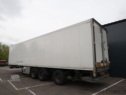 Krone 3 axle frigo trailer damaged side