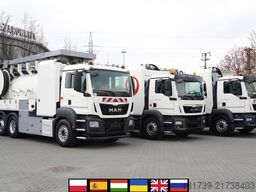 MAN TGS 26.360 E6 / RIVARD sewage cleaner