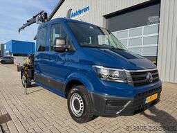 VW Crafter, Doka, Crane HIAB T023- 3, Only 36.000 Km