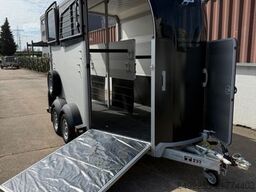 Ρυμουλκούμενο μεταφοράς αλόγων IFOR WILLIAMS HBX511- BLACK