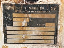 MERCEDES-BENZ 1836 Meiller Absetzer 4x2