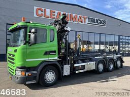 Scania G 410 8x2 Euro 6 Hiab 28 Tonmeter laadkraan