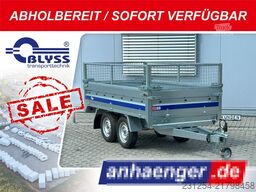 Blyss Hochlader Anhänger 750kGG 254x135x78cm