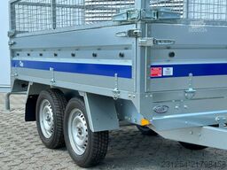 Blyss Hochlader Anhänger 750kGG 254x135x78cm