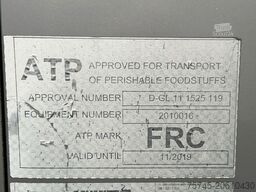 SCHMITZ CARGOBULL SKO 24 * CARRIER MAXIMA 1300 * LIFT * ROLLTOR