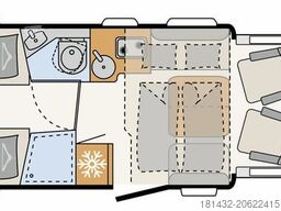 DETHLEFFS Just Camp Teilintegriert T 7052 EBL Modell 2026