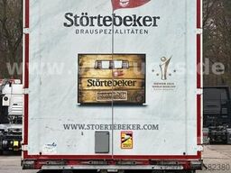 KRONE SD Pritsche+Plane, Edscha-Verdeck, Lenkachse