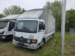 MERCEDES-BENZ 818 Pritsche & Plane, manuelle 6 Gang Schaltung