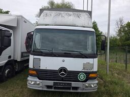 MERCEDES-BENZ 818 Pritsche & Plane, manuelle 6 Gang Schaltung