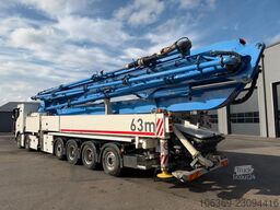 VOLVO FH 16/750 12x4/8 Junjin Jjrz 63 m. Concrete pump