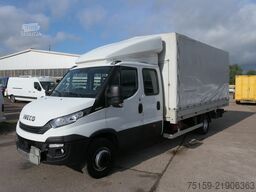 Furgone centinato iveco Daily 70C18H D70C DoKa LBW AHK Klima Tempomat Regaleinbauten COC Standheizung
