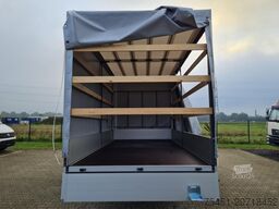 Renault Master Pritsche Schiebe Plane 10 Pal. LUFTFEDERUNG