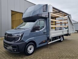 Renault Master Pritsche Schiebe Plane Schlafkab 10 PAL LUFTFEDER