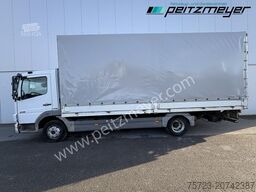 Mercedes-Benz Atego 818 L Pritsche + LBW, Klima, AHK, 3 Sitzer