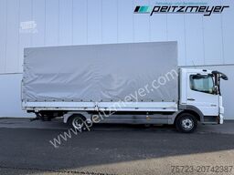 Mercedes-Benz Atego 818 L Pritsche + LBW, Klima, AHK, 3 Sitzer