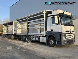 Mercedes-Benz Actros 2545 LL Pritsche, Klima, Standklima, PPC, EU 6