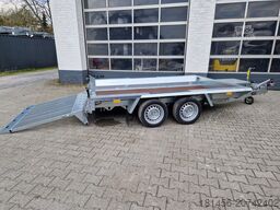 Martz 3500kg Bagger Maschinen Anhänger Auffahrklappe Nutzlast 2730kg aus Vorrat verfügbar