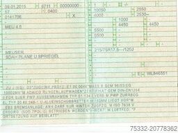 Meuser 1 achs Jumbo 62 m luft 7,7 zwilling GG: