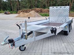 Martz 290cm x 150cm Baumaschinen Anhänger Hubsteiger 3t NEU