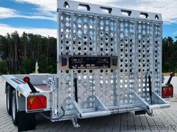 Martz 290cm x 150cm Baumaschinen Anhänger Hubsteiger 3t NEU